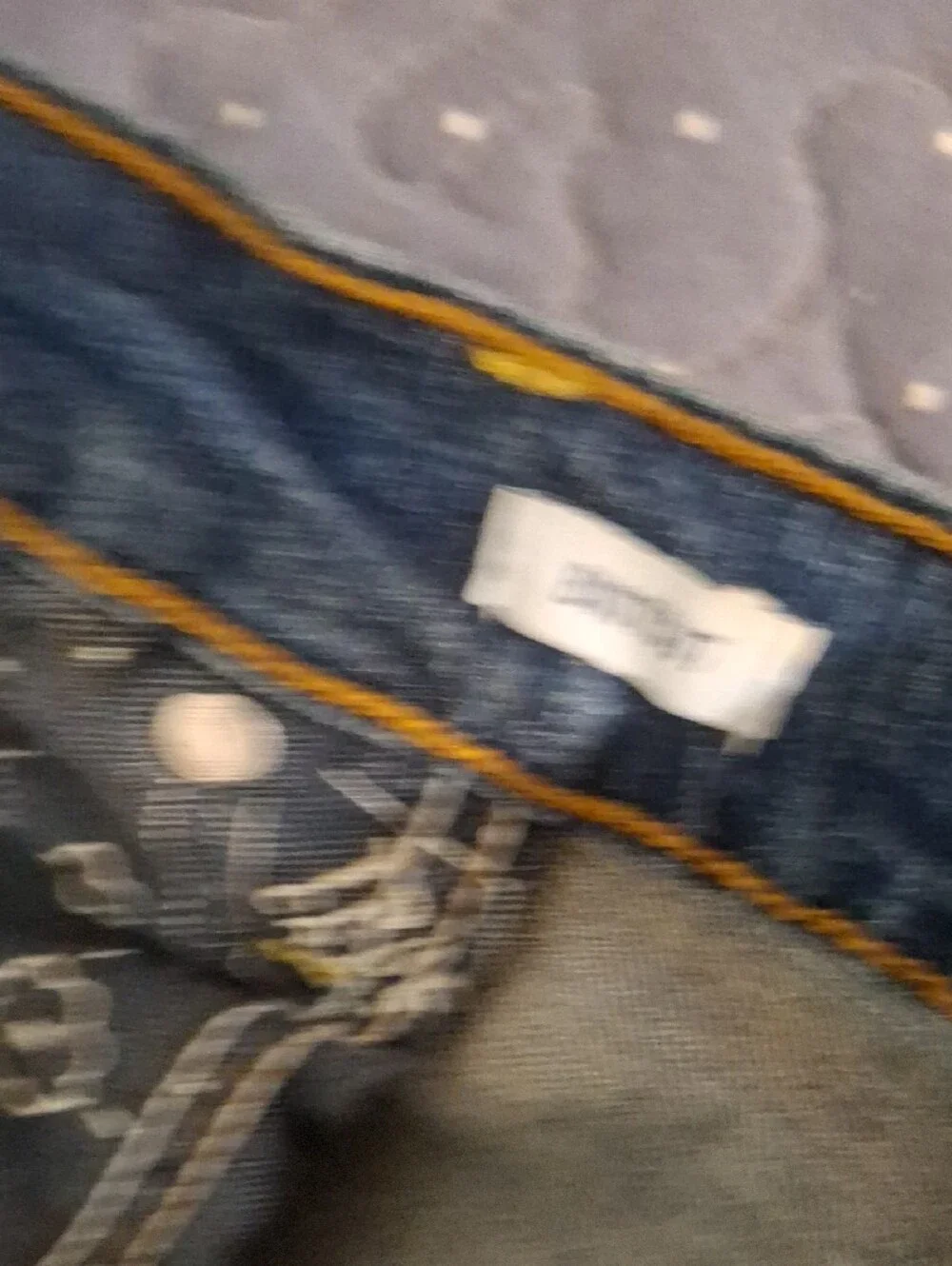 True Craft Men’s Bootcut Blue Denim Jeans size 46 x 30